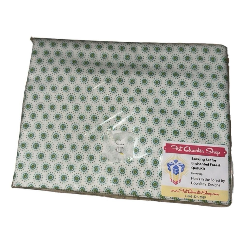 Fat Quarter Shop Backing Set For Enchanted Forest Hoo’s in the Doohikey New Kit